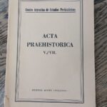 ARCHIVO ABIERTO EN LA HEMEROTECA: REVISTA ACTA PRAEHISTORICA