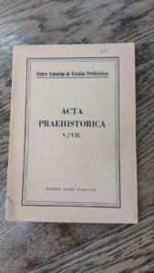 TAPA ACTA PRAEHISTORICA