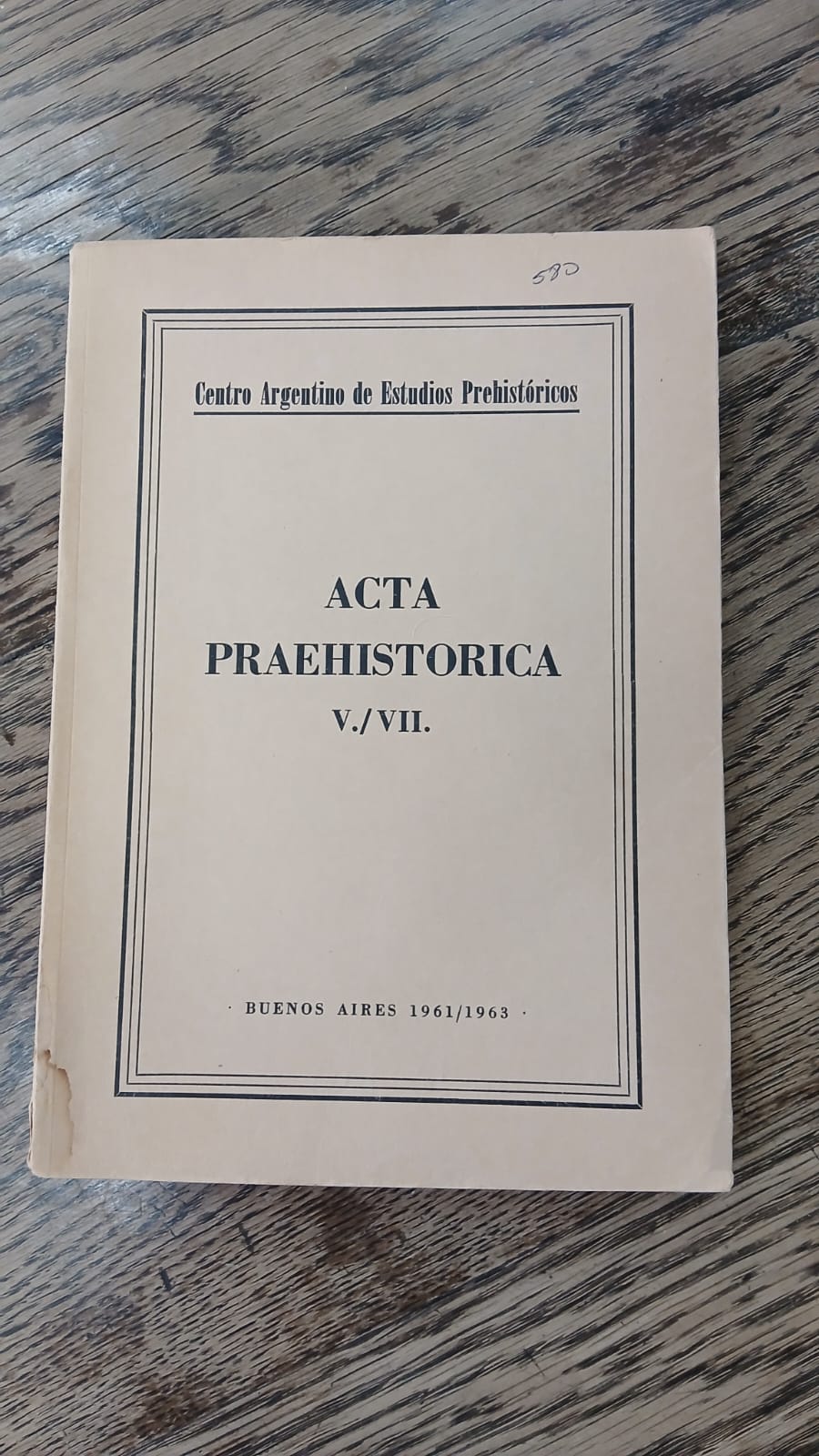TAPA ACTA PRAEHISTORICA